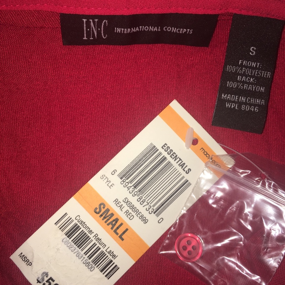 INC Blouse❄️ - Picture 4 of 5
